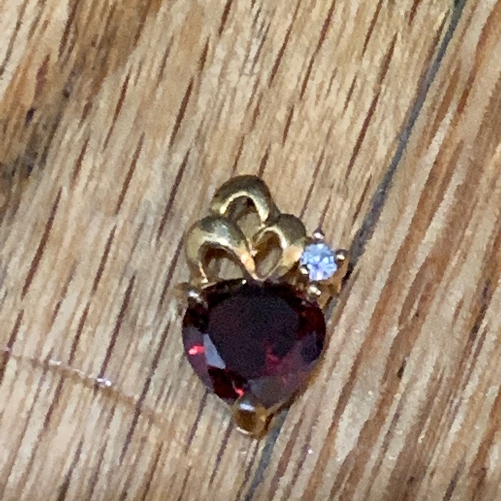 Ruby Heart ♥️ Charm